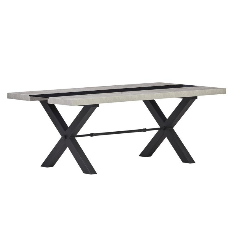 Manhattan Dining Table, Concrete Effect