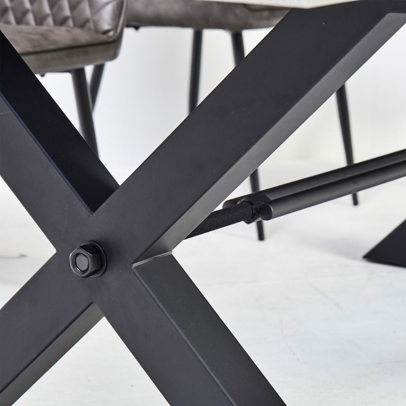 Concrete Effect Dining Table