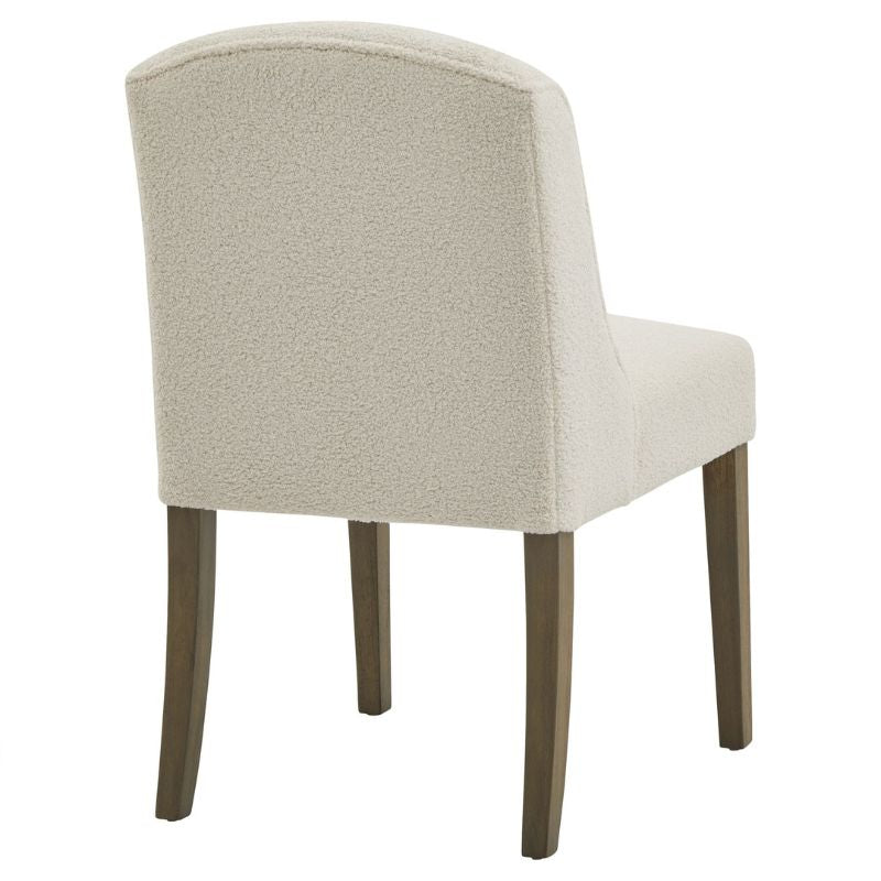 Compton Bouclé Dining Chair Cream