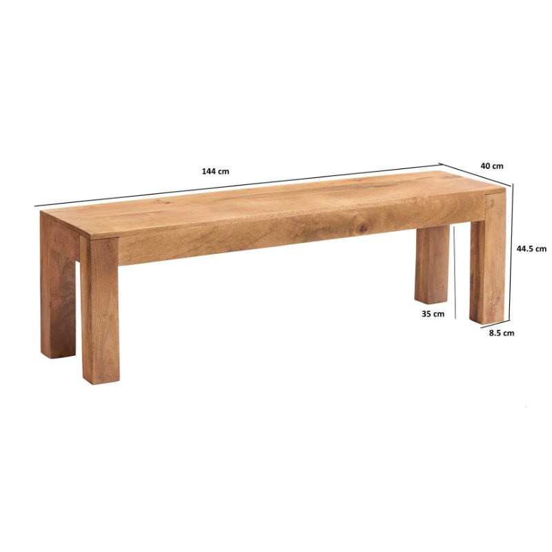 Light Mango Bench