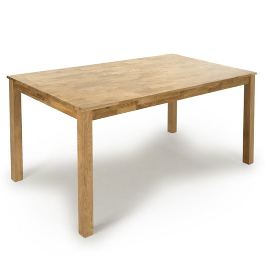 Nevada Dining Table Solid Oak 1.5m