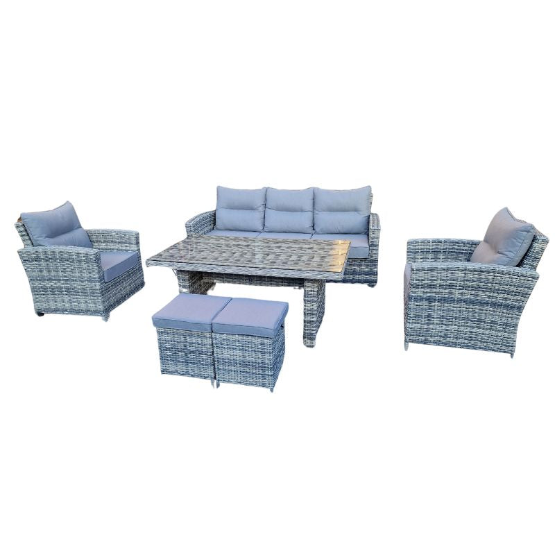 Amy Outdoor Sofa Dining Set 