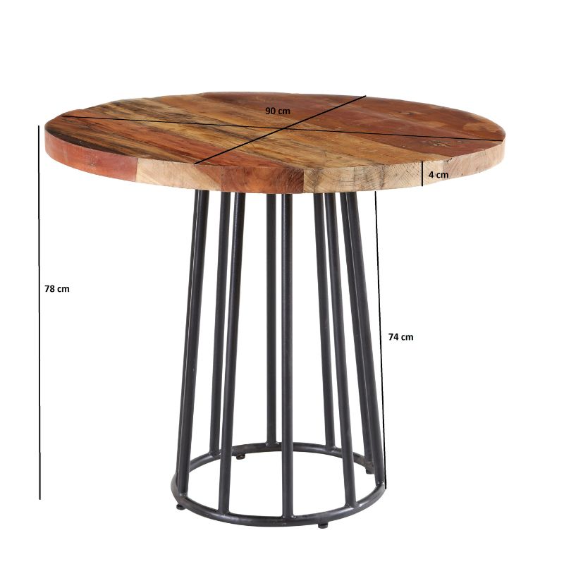 Coastal Round Dining Table