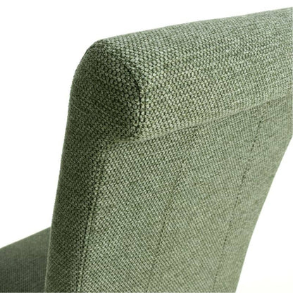 Krista Weave Green Dining Chair, Set of 2