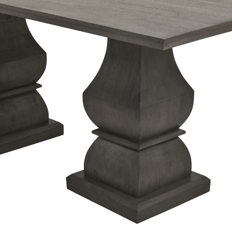 Lucia Rectangle Dining Table Grey 