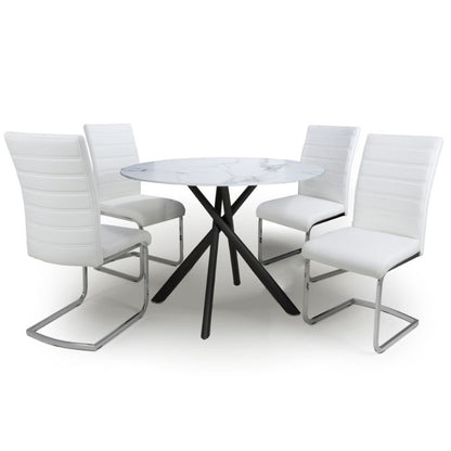 Avesta Dining Table Round White