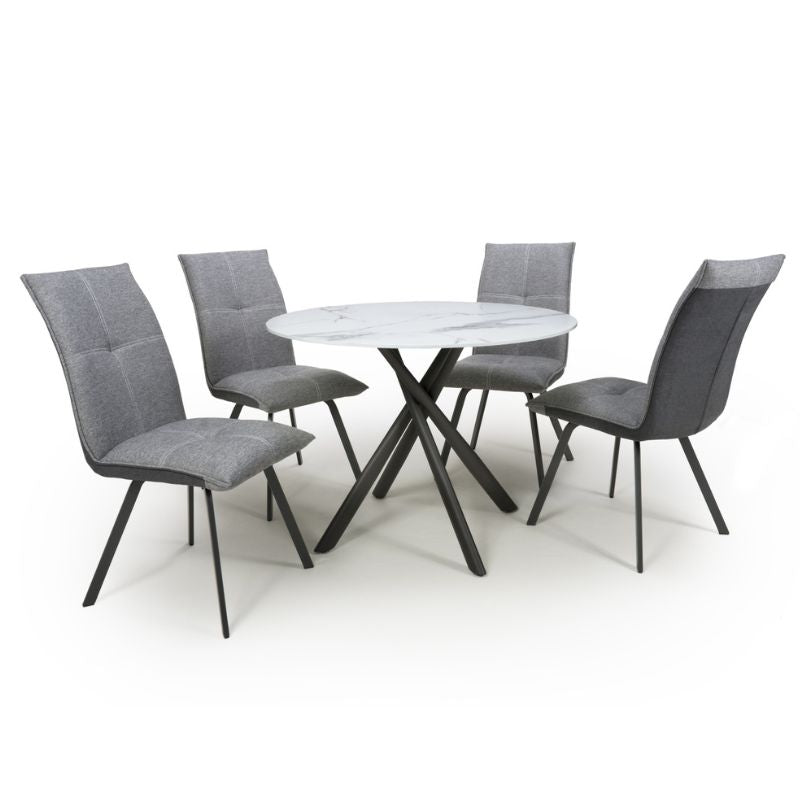 Avesta Dining Table Round White