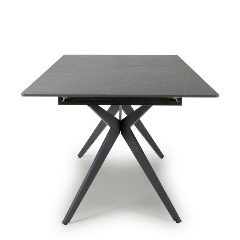 Timor Dining Table Extending 1.8m Grey